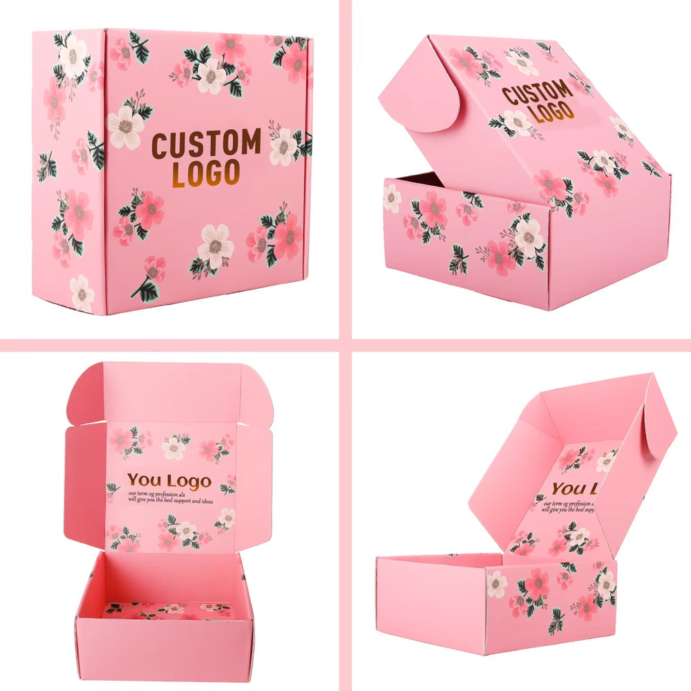 Luxury Skincare Logo - Kotak Pesawat dengan Logo Kustom, Kotak