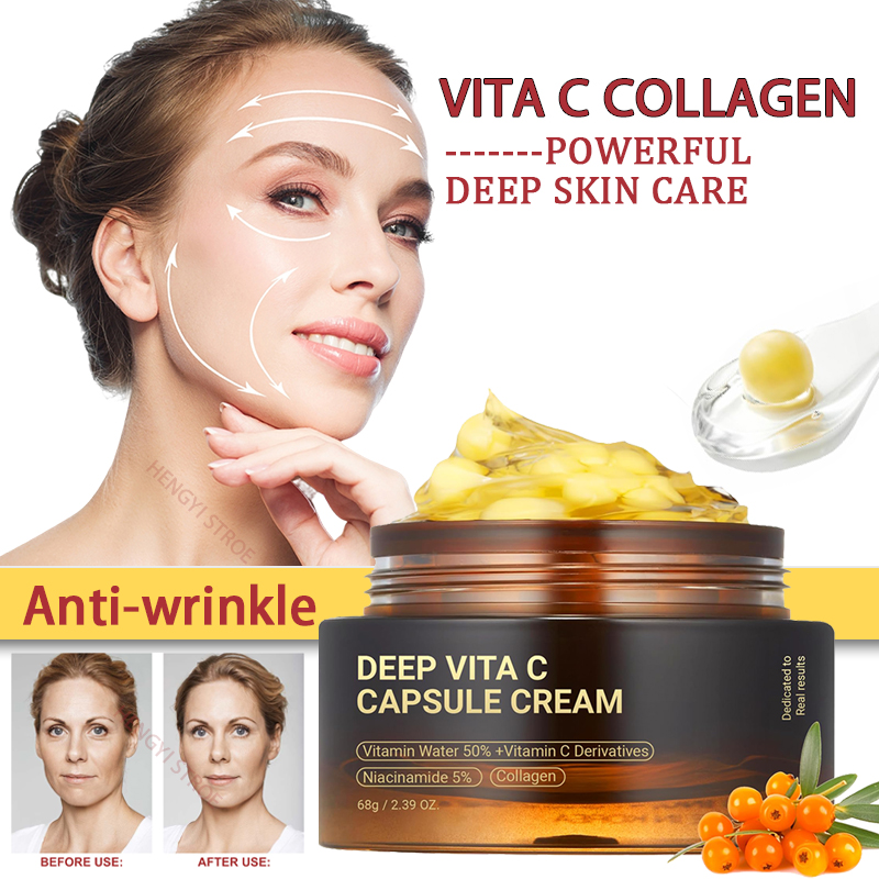 Luxury Skincare Brands - Krim kolagen kapsul Vita C Anti